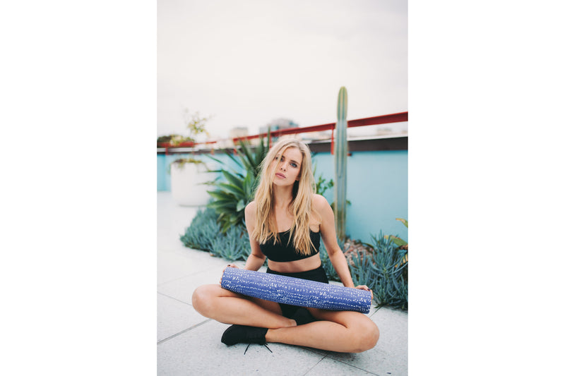 Yoga Mat: SHIBORI